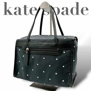 ケイトスペードニューヨーク(kate spade new york)のkate spade ケイトスペード ハンドバッグ 水玉模様 Q099(ハンドバッグ)