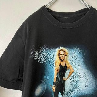 carrie underwood バンド　ミュージックt 半袖tシャツ　黒(Tシャツ/カットソー(半袖/袖なし))