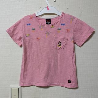 ベビードール(BABYDOLL)のベビードール　半袖Tシャツ　ピンク　ディズニー　ミニー　綿100%　（120）(Tシャツ/カットソー)