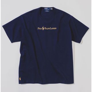 BEAMS - XLサイズ　POLO BEAMS 別注 Gold Logo Tシャツ