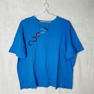 クージー(COOGI)のCOOGI クージー 半袖Tシャツ ビッグサイズ パッチワークロゴ サイズ5XL(Tシャツ/カットソー(半袖/袖なし))