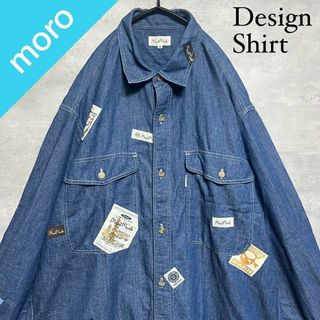 ヴィンテージ(VINTAGE)のNo.1113 VINTAGE ヴィンテージ 古着 長袖シャツ コットンシャツ(Tシャツ/カットソー(七分/長袖))