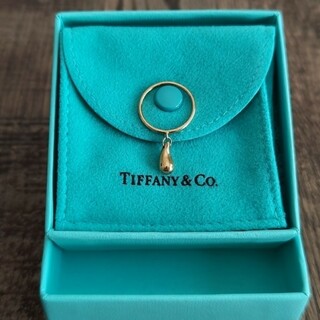 ティファニー(Tiffany & Co.)の【TIFFANY】ティファニー  ティアドロップリング  K18 YG《8号》(リング(指輪))