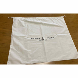 【未使用 美品】ジャンニキアリーニ バッグ用 保存袋 巾着 布袋(ショップ袋)