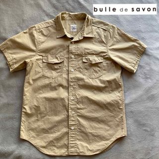 bulle de savon（ビュルデサボン）　半袖　レディースシャツ　日本製