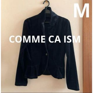 コムサイズム(COMME CA ISM)の【COMME CA ISM】コムサイズム【ジャケット】M/黒/ボタンのほつれあり(その他)