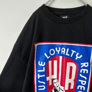 ビンテージ　古着00s ワールドプロレスリング　メンズ　半袖tシャツ　黒　XL(Tシャツ/カットソー(半袖/袖なし))