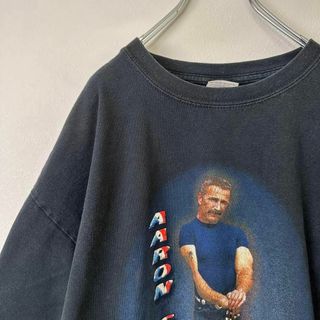 ミュージックティー(MUSIC TEE)のAARON TIPPIN アーロンティッピン　メンズ　半袖tシャツ　バンドt 黒(Tシャツ/カットソー(半袖/袖なし))