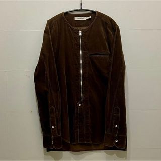 nonnative - nonnative ノンネイティブ ノーカラー コーデュロイ シャツジャケット