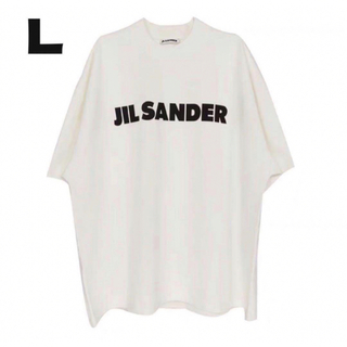 JIL SANDER ジルサンダーロゴTシャツ L(Tシャツ/カットソー(半袖/袖なし))