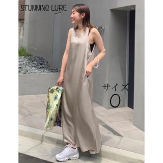 STUNNING LURE - STUNNING LURE ウォッシャブルロングワンピース 0