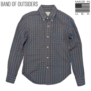 バンドオブアウトサイダーズ(BAND OF OUTSIDERS)のBAND OF OUTSIDERS チェック 長袖シャツ(シャツ)