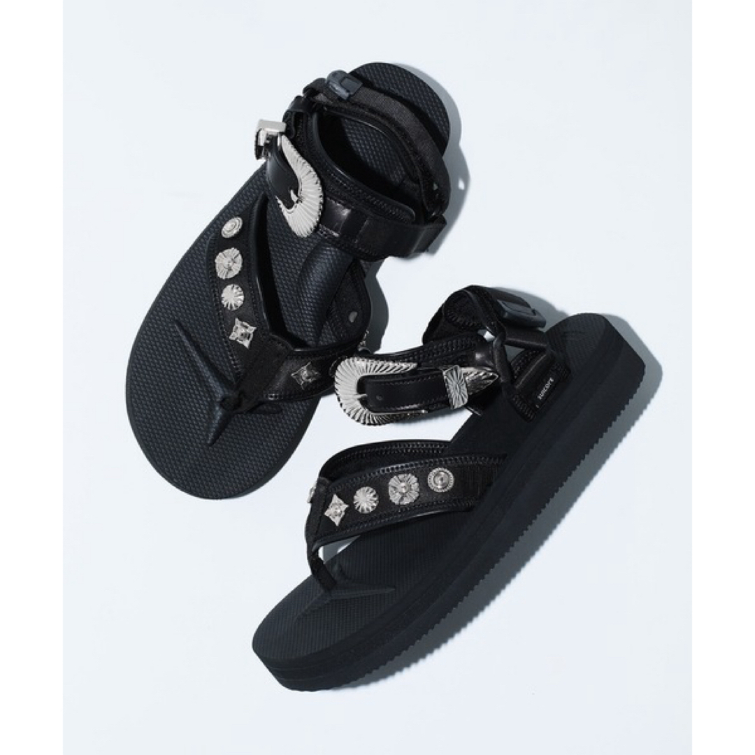 TOGA×SUICOKE TONOトーガ スイコック サンダル 26cm 黒 TOGA×SUICOKE TONOトーガ スイコック サンダル 26cm 黒