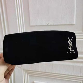 イヴサンローラン(Yves Saint Laurent)の新品 イヴサンローラン ノベルティ ペンケース ベロア ブラック(ポーチ)