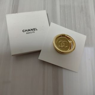 クリスチャンディオール(Christian Dior)の新品未使用 シャネル ノベルティ CHANEL スマホリング ゴールド(その他)