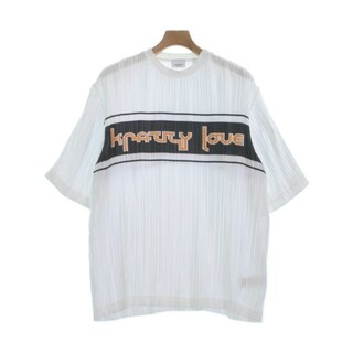 バーバリー(BURBERRY)のBURBERRY バーバリー Tシャツ・カットソー -(XL位) 白 【古着】【中古】(Tシャツ/カットソー(半袖/袖なし))