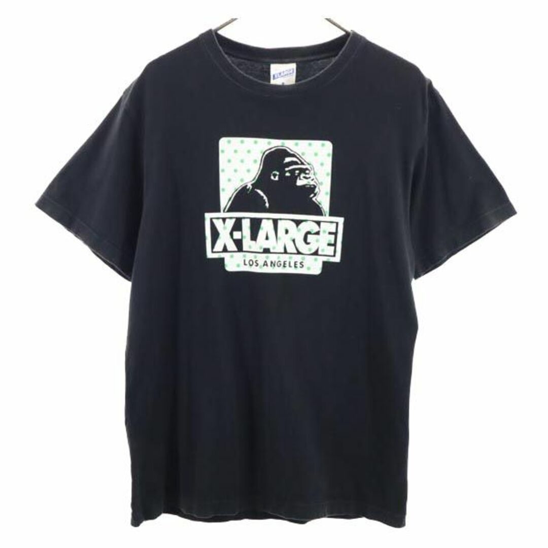 XLARGE - エクストララージ ロゴプリント 半袖 Tシャツ M 黒 XLARGE - エクストララージ ロゴプリント 半袖 Tシャツ M 黒