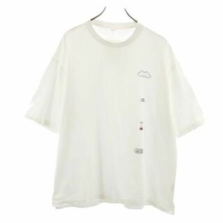ナイキ(NIKE)のナイキ プリント 半袖 Tシャツ 3 ホワイト系 NIKE メンズ(Tシャツ/カットソー(半袖/袖なし))