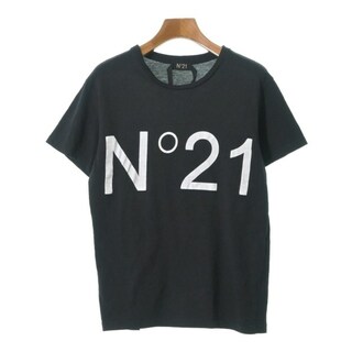 Nﾟ 21 ヌメロヴェントゥーノ Tシャツ・カットソー XS 黒 【古着】【中古】(カットソー(半袖/袖なし))