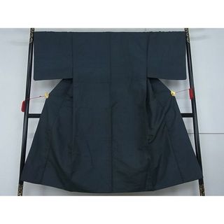 平和屋-こころ店■男性　紬　亀甲柄　正絹　逸品　AAAE5039Agk(着物)