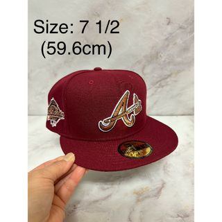 ニューエラー(NEW ERA)のNewera 59fifty アトランタブレーブス ワールドシリーズ キャップ(キャップ)