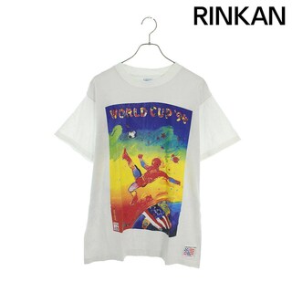 ヴィンテージ VINTAGE  Peter Max/ピーターマックス ワールドカップ94プリントTシャツ メンズ M(Tシャツ/カットソー(半袖/袖なし))