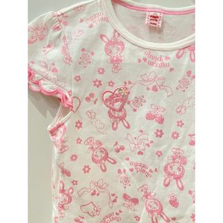 メゾピアノ　半袖　Tシャツ　レトロ　平成　100 ベリエちゃん　ピンク　入手困難