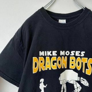 ビンテージ　古着DRAGON BOTS メンズ　半袖tシャツ　黒　Sサイズ(Tシャツ/カットソー(半袖/袖なし))