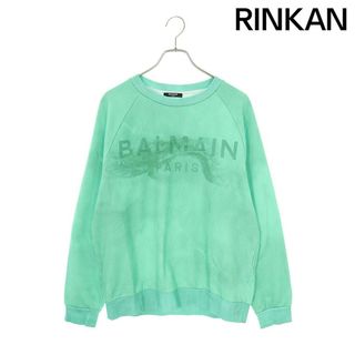 バルマン(BALMAIN)のバルマン  AH1J5004GC61 フロントロゴクルーネックスウェット メンズ M(スウェット)