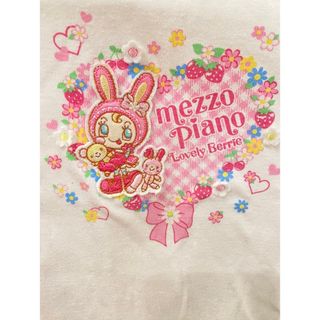 メゾピアノ(mezzo piano)のメゾピアノ　半袖　Tシャツ　レトロ　平成　100 ベリエちゃん　ピンク　入手困難(Tシャツ/カットソー)