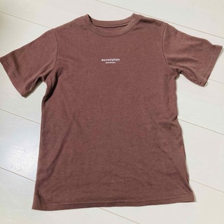 グレイル(GRL)の半袖　Tシャツ　ブラウン　ロゴT(Tシャツ(半袖/袖なし))