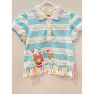 メゾピアノ(mezzo piano)のメゾピアノ　半袖　Tシャツ　ポロシャツ　レトロ　平成　100 ベリエちゃん(Tシャツ/カットソー)