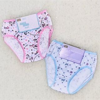 140女の子ショーツ 女児パンツ 下着 インナー    肌着　新品　4枚セット(下着)