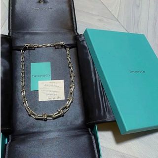 Tiffany & Co. - 【極美品】ティファニー　グラジュエイテッドリンクネックレス　18inch