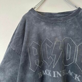ビンテージ　古着　AC/DC バンドt 半袖tシャツ　ショート(Tシャツ(半袖/袖なし))