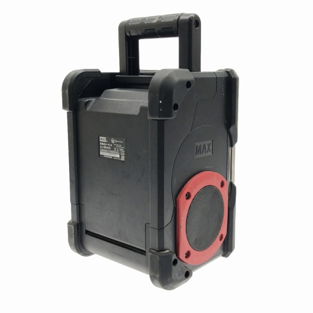 ☆中古品☆MAX マックス 14.4V 充電式オーディオ AJ-RD431 ☆中古品☆MAX マックス 14.4V 充電式オーディオ AJ-RD431
