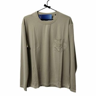 マーモット(MARMOT)の【新品】Marmot Pocket Logo L/S Crew XL ベージュ(登山用品)