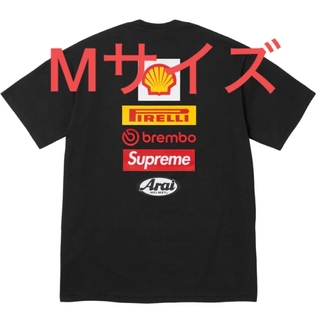 シュプリーム(Supreme)のMサイズ Supreme Ducati Logos Tee BLACK(Tシャツ/カットソー(半袖/袖なし))