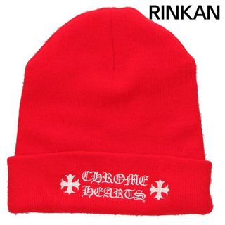 クロムハーツ(Chrome Hearts)のクロムハーツ  WOOL WATCH CAP ウールワッチキャップ CHプラス刺繍ビーニーニットキャップ帽子 メンズ ONE SIZE(ニット帽/ビーニー)