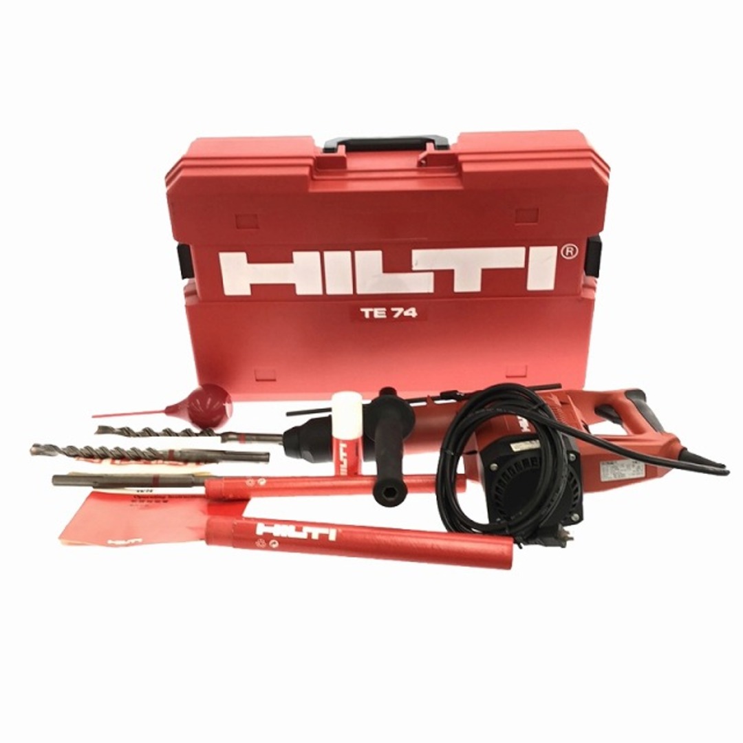 ☆美品☆HILTI ヒルティ 100V ハンマードリル TE74 ハンマドリル ☆美品☆HILTI ヒルティ 100V ハンマードリル TE74 ハンマドリル