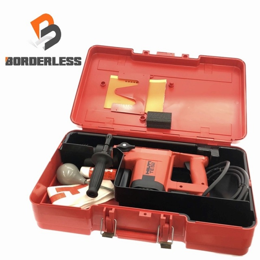 ☆美品☆HILTI ヒルティ 100V ハンマードリル TE52 ハンマドリル ☆美品☆HILTI ヒルティ 100V ハンマードリル TE52 ハンマドリル