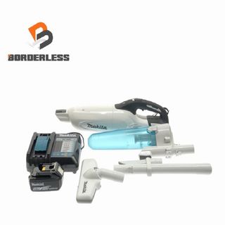 マキタ(Makita)の☆比較的綺麗☆makita マキタ 18V 充電式クリーナー CL280FD バッテリー1個(18V 3.0AH) 充電器 サイクロンアタッチメント 90982(工具)