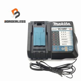 マキタ(Makita)の☆極美品☆makita マキタ 14.4V/18V用 急速充電器 DC18RF リチウムイオンバッテリー用/リチウムイオン電池用 バッテリーチャージャー 91278(工具)