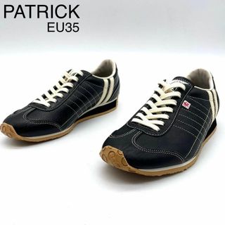 パトリック(PATRICK)の★新品 PATRICK PAMIR パトリック パミール ステアレザー 黒 35(スニーカー)