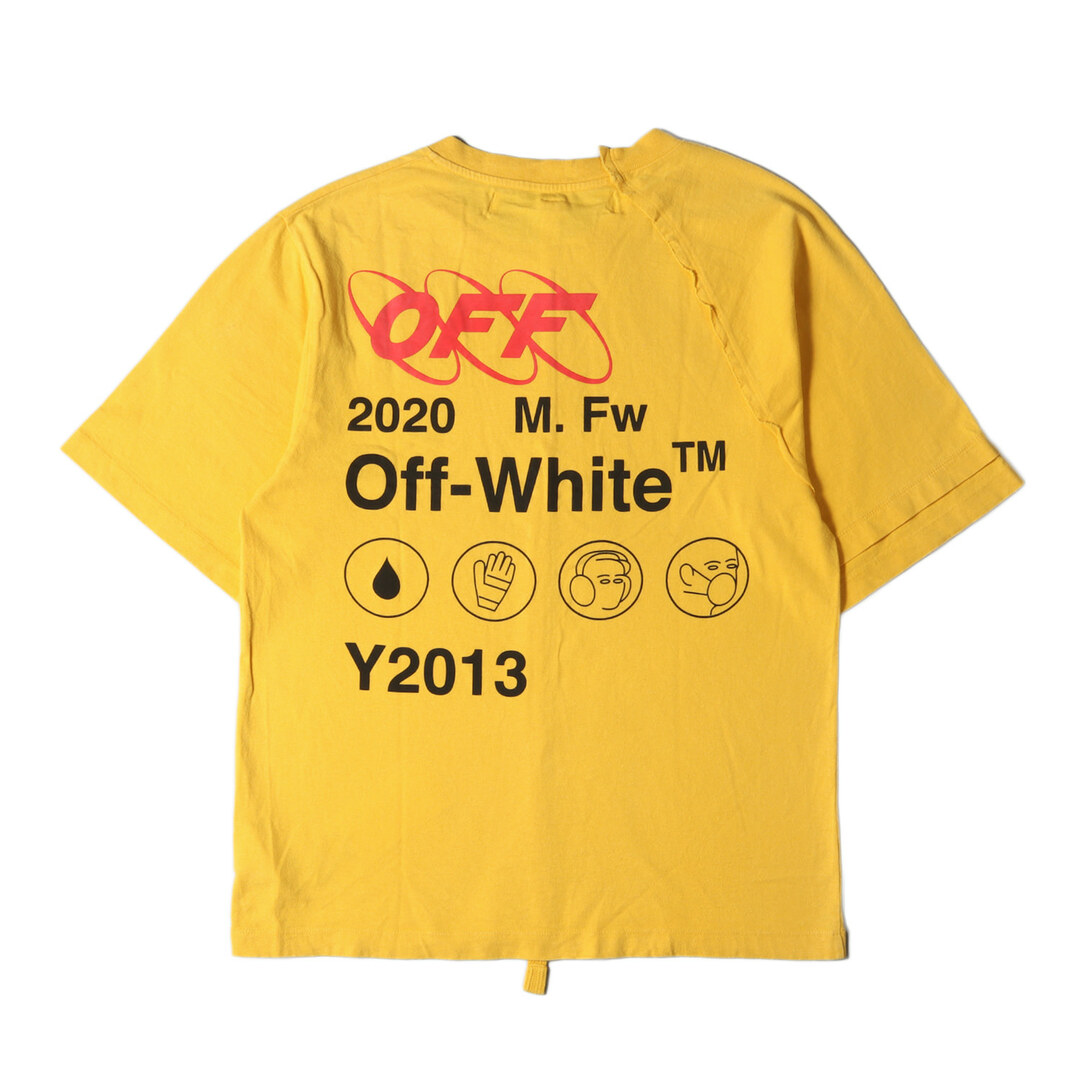 Off-White - OFF-WHITE オフホワイト Tシャツ サイズ:M 19AW Off-White - OFF-WHITE オフホワイト Tシャツ サイズ:M 19AW