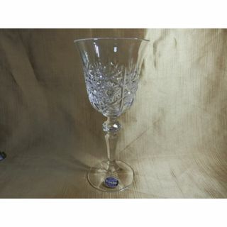 BOHEMIA Cristal - ボッチなワイングラス　ボヘミア　17.5x8cm　24％以上