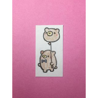 消しゴムはんこ　クマ(はんこ)