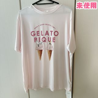 ジェラートピケ(gelato pique)の未使用　ジェラートピケ　スヌーピー　半袖　ジェラピケ　gelato pique(ルームウェア)