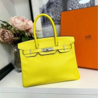 エルメス(Hermes)の美品 エルメス バーキン30 ヴェルソ エバーカラー バイカラー(ハンドバッグ)