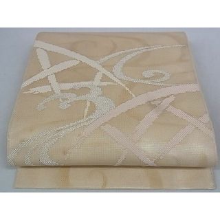 平和屋-こころ店■夏物　太鼓柄袋帯　流水文　正絹　逸品　AAAE4299Awj